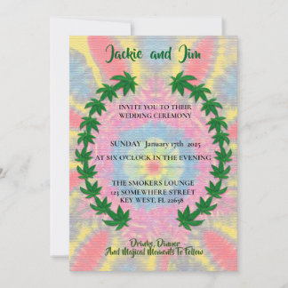 Faire-part de mariage chaude fumante