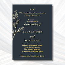 Faire-part de mariage chrétien Verset biblique au