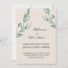faire-part de mariage classique