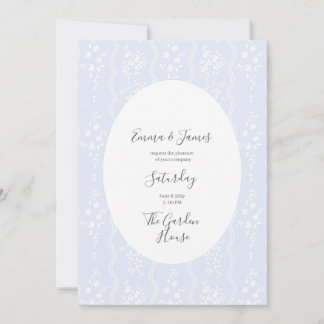 Faire-part de mariage Cottagecore | Floral de fleu