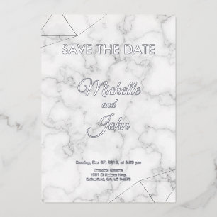 Faire-part de mariage couleur simple 