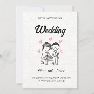 Faire-part de mariage créative
