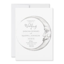 Faire-part de mariage Croissant de Lune