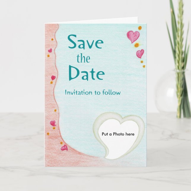 Faire-part de mariage d'amoureux (Devant)