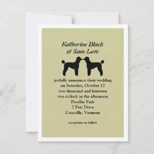 Faire-part de mariage de canicules standard