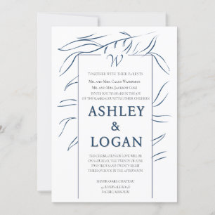 Faire-part de mariage de canopée romantique Dream