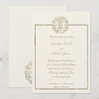 Faire-part de mariage de chardon de l'arbre celte