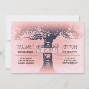 faire-part de mariage de feux de bois et de cordes