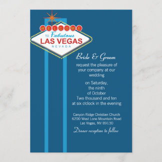 Faire-part de mariage de Las Vegas