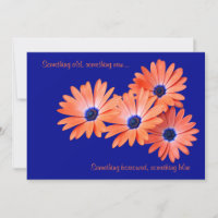 Faire-part de mariage de marguerite personnalisabl