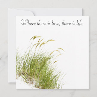 Faire-part de mariage de plage