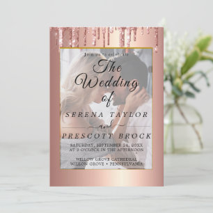 Faire-part de mariage de recouvrement de vide des 