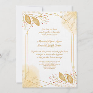 Faire-part de mariage de remise sucrée