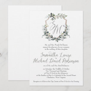 Faire-part de mariage de Samantha et de Michael