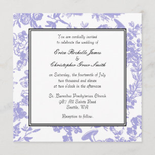 Faire-part de mariage de Toile de bigorneau
