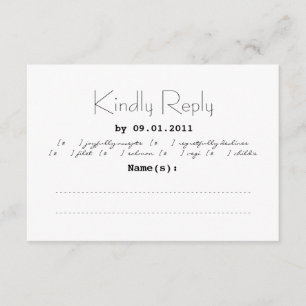 Faire-part de mariage de typographie