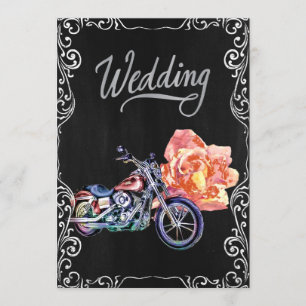 Faire-part de mariage de vélo