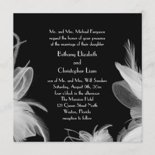 Faire-part de mariage des années 1920