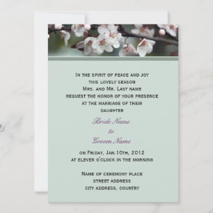 faire-part de mariage des parents de la mariée