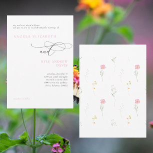 Faire-part de mariage des parents de la mariée de