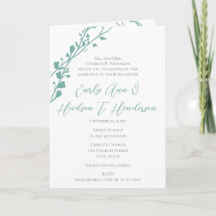 Faire-part de mariage-Deux Chrétien Devient Un