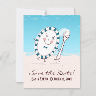 Faire-part de mariage Dish & Spoon Save the Date