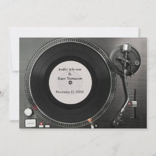 Faire-part de mariage DJ
