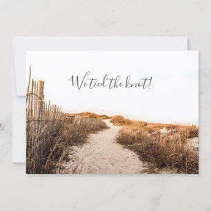 Faire-part de mariage Dunes de sable