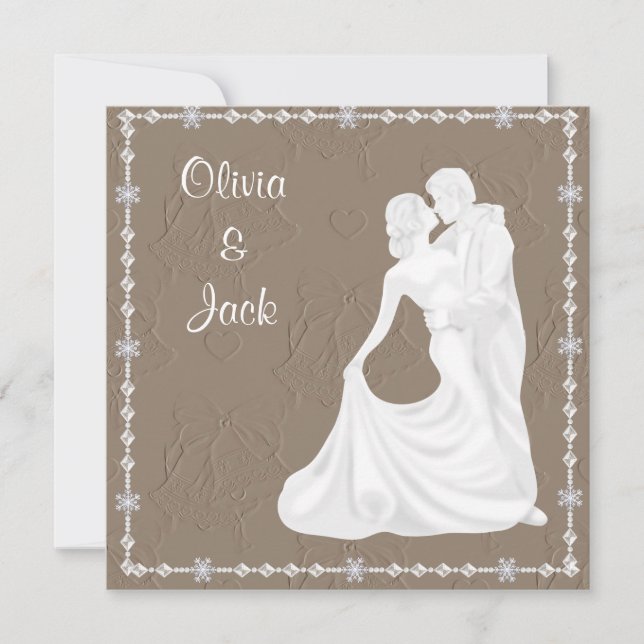 Faire-part de mariage ÉLÉGANT ET MODERNE (Devant)