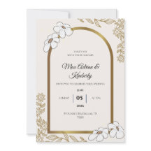 Faire-part de mariage élégants | Designs minimalis