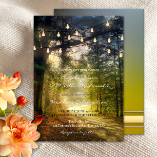 Faire-part de mariage Enchantée