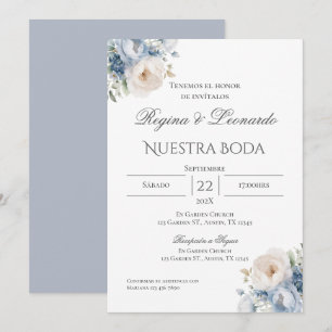 Faire-part de mariage espagnol Boho