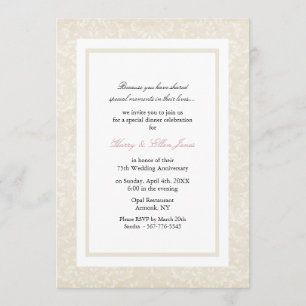 Faire-part de mariage et d'anniversaire de mariage
