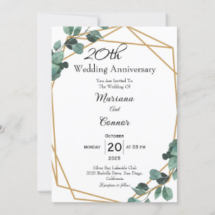 Faire-part de mariage et d'anniversaire de mariage
