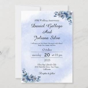 Faire-part de mariage et d'anniversaire de mariage
