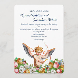 Faire-part de mariage fait sur commande de jardin