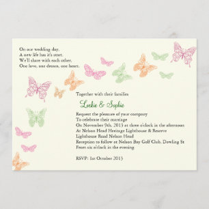 Faire-part de mariage final de Sophie