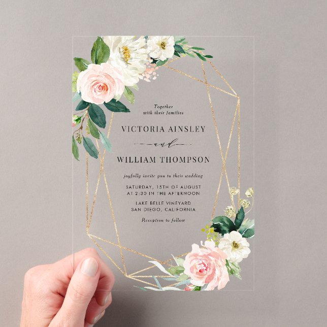 Faire-part de mariage Floraisons de printemps à l' (In situ (ordinateur de poche))