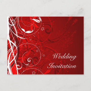 Faire-part de mariage floral