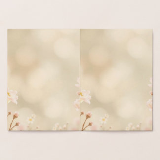 Faire-Part de Mariage Floral Pastel Élégant | Tend