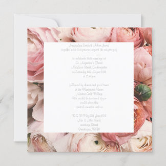 Faire-part de mariage FLORAL Wonder