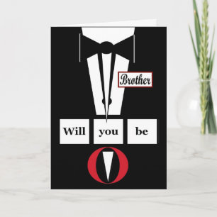 Faire-part de mariage FRÈRE - TÉMOIN