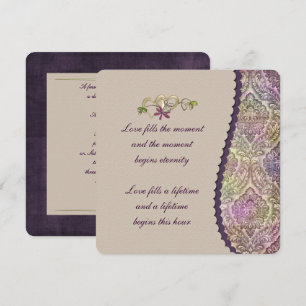 Faire-part de mariage frontière Damas