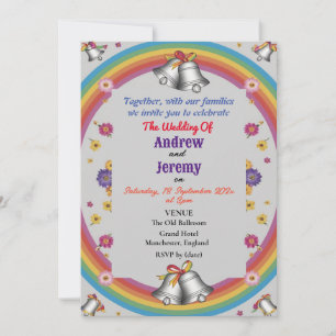 Faire-part de mariage Gay Couple