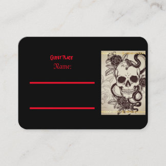 Faire-part de mariage gothique