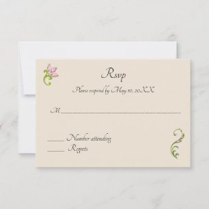 Faire-part de mariage indien Hindu Peacock Rsvp