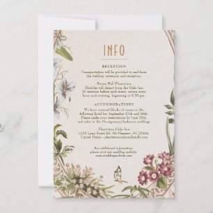 Faire-part de mariage INFO Vintage