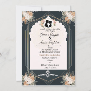 Faire-part de Mariage Joie d'Amour