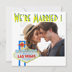 Faire-part de mariage Las Vegas Mariages