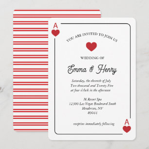 Faire-part de mariage Lucky in Love 